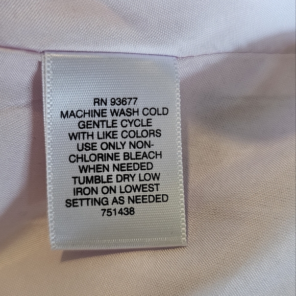 Liz Caliborne Women Sleeveless Floral Purple/pink Midi Fit/flare Dress Size 16 - Picture 12 of 12